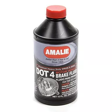 Amalie DOT 4 Brake Fluid 8 Oz AMA65041-92