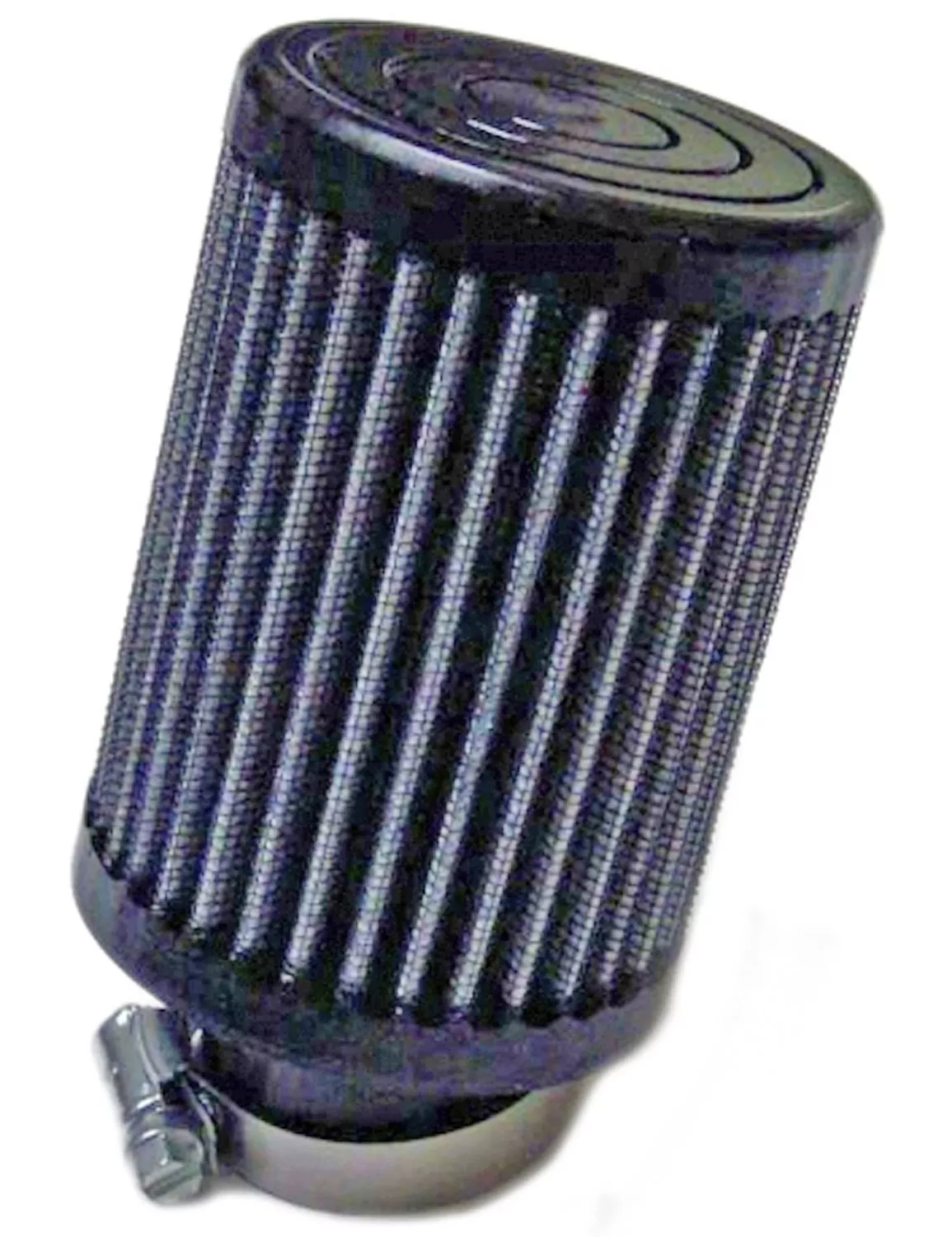 Angled Fabric Air Filter, 1-1/4" (Inlet) 3" OD | 4" or 5" Height