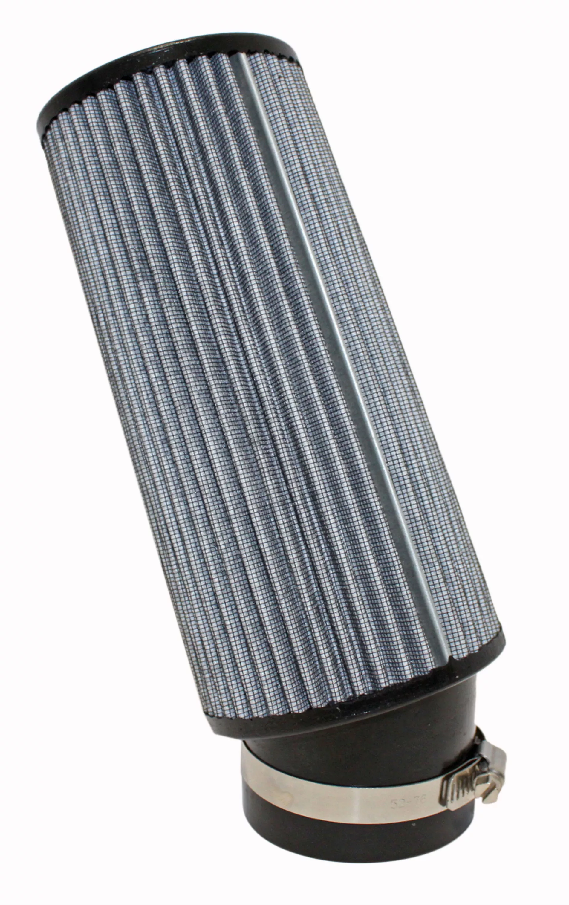 Angled Fabric Air Filter, 2-7/16" (Inlet) 3-1/2" OD x 8" Height