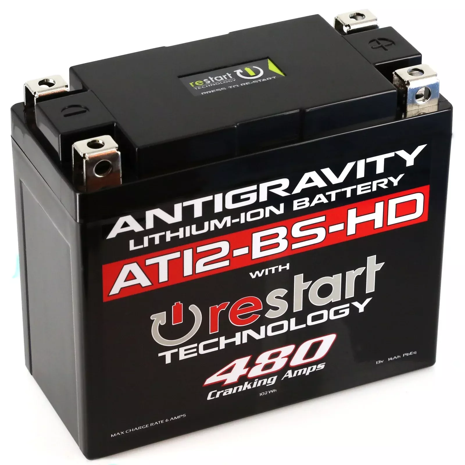 ANTIGRAVITY – LITHIUM BATTERY AT12BS-HD-RS 480 CA
