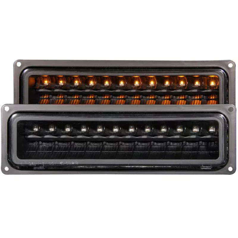 Anzo 1988-1998 Chevrolet C1500 LED Parking Lights Black