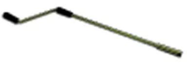 AP Products 014-119226 Standard Slide-Out and Landing Gear Crank Handle