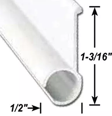 AP Products 021-50803-8 Awning Rail; 8 Foot Length; Mill Finish