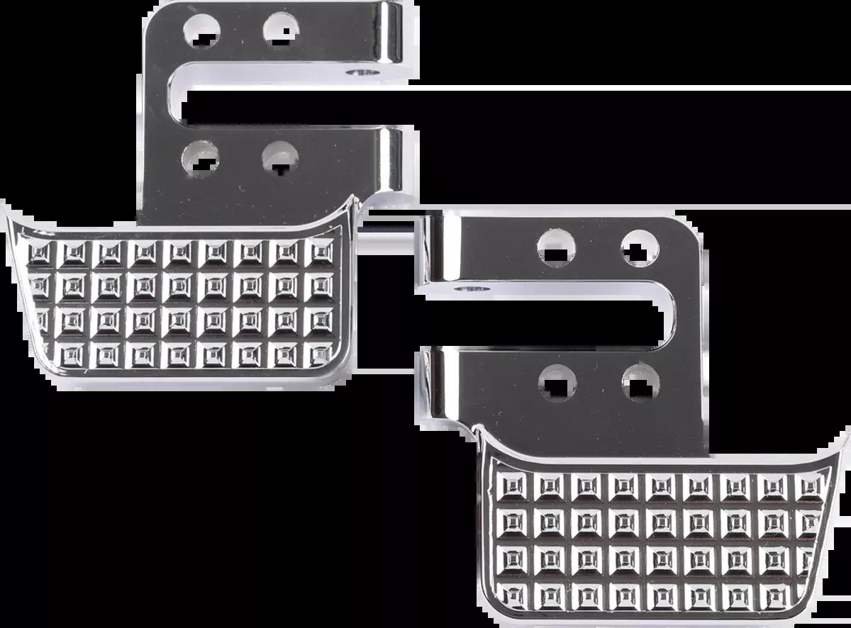 Apex Floorboard Tail Extension - Chrome