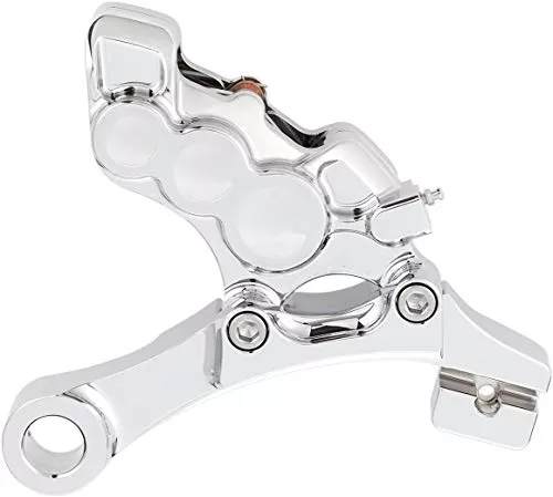 Arlen Ness 02-302 6-Piston Differential Bore Rear Brake Caliper/Bracket – Chrome