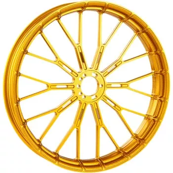 ARLEN NESS 0210-0360 71-547 Y-Spoke Rim – FRONT – Gold – 21″x3.50″