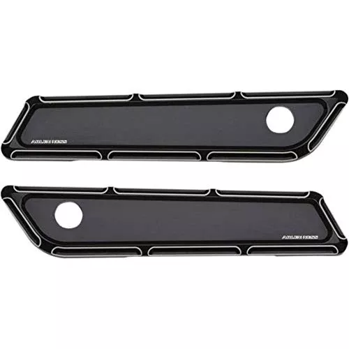 Arlen Ness 03-585 Black Ness-Tech Saddlebag Hinge Cover