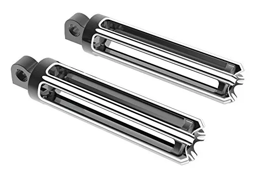 Arlen Ness 06-114 Black Fusion Male-Mount Footpegs And Shift Peg