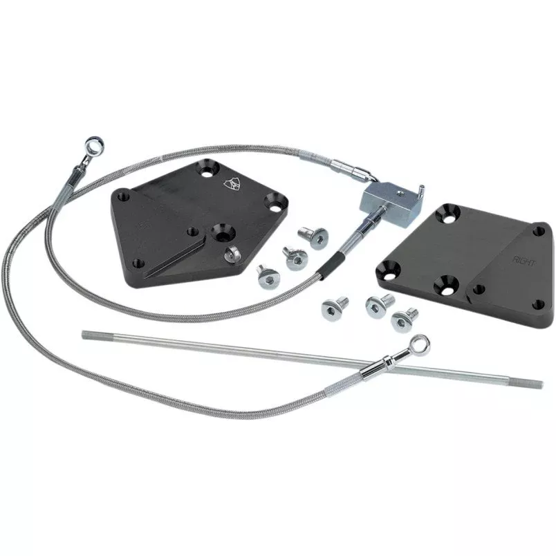 Arlen Ness 07-611 3" Forward Control Foot Extensions Harley NON ABS 07-17 FXST