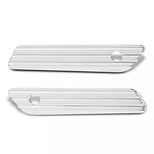 Arlen Ness 10-Gauge Saddlebag Chrome Latch Cover 03-609