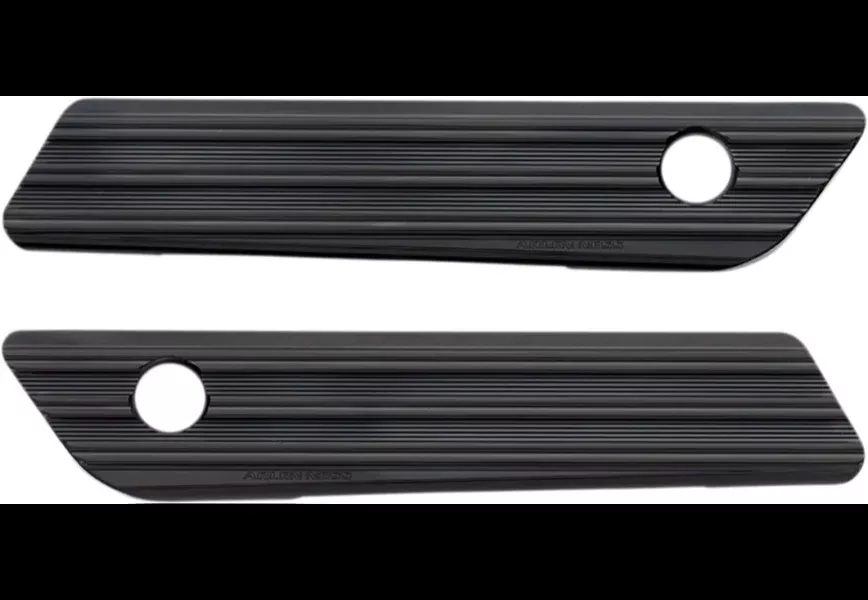 Arlen Ness 10-Gauge Saddlebag Latch Covers