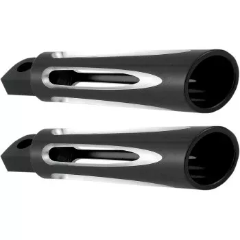 ARLEN NESS 1620-0523 06-472 Ness-Tech Footpegs – Deep Cut – Black