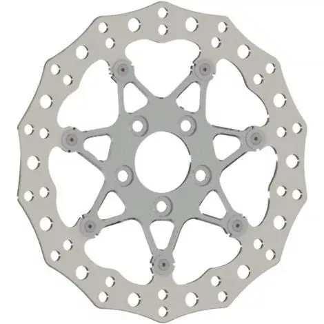 Arlen Ness 33-10102-202 11.8in. Two-Piece Floating Front Brake Rotor – Procross Chrome