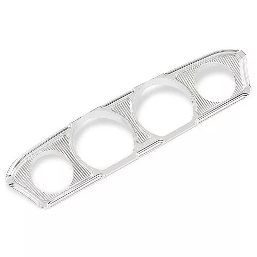 Arlen Ness Beveled Chrome Inner Fairing Gauge Trim 30-341