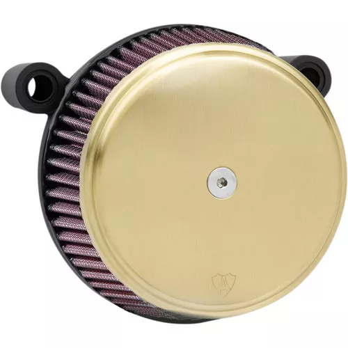 Arlen Ness Big Sucker Air Cleaner Kit for 2008-2017 Harley Twin Cam Electronic Throttle - Brushed Stainless