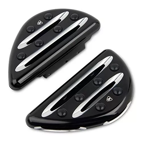 Arlen Ness Black 06-867 Deep Cut Passenger Floorboards