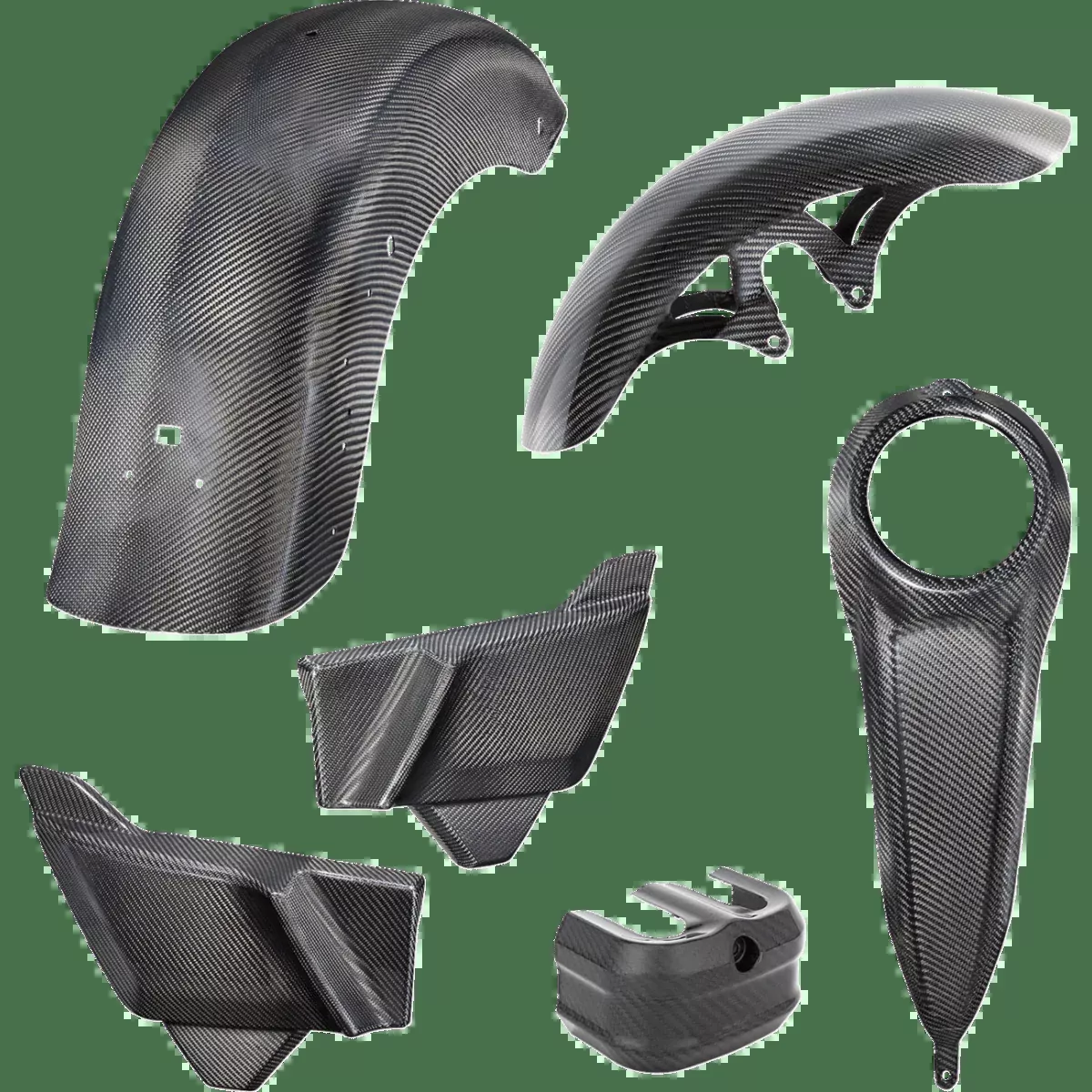 Arlen Ness Carbon Fiber Bodywork Kit – ’23-’26 Touring