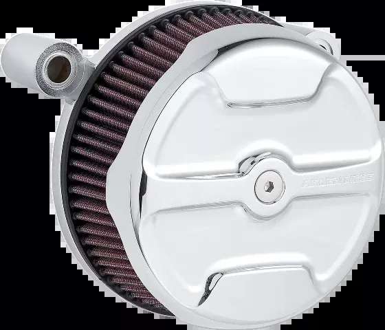Arlen Ness Chrome Knuckle Big Sucker Air Filter Kit 1999-2017 Harley Twin Cam