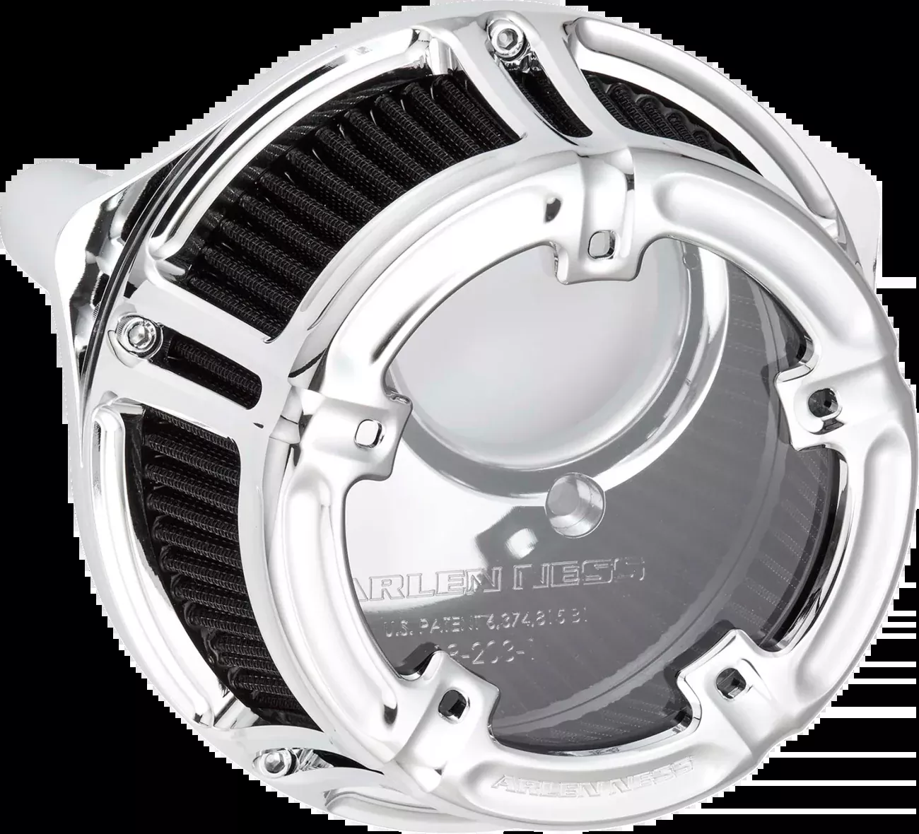 Arlen Ness Chrome Method Clear Series Air Cleaner Filter 2023-2026 Harley Touring