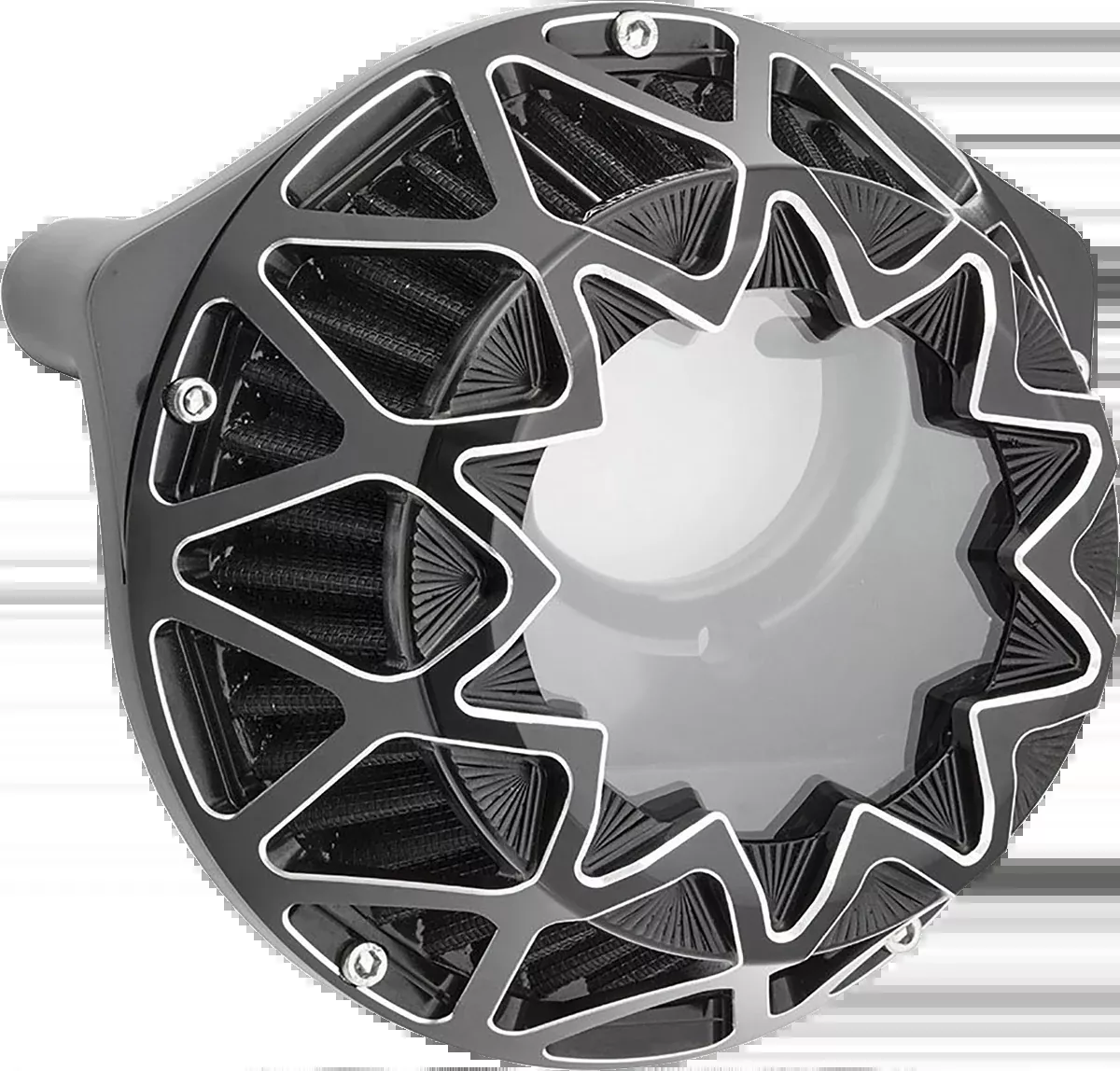 Arlen Ness Crossfire Black Air Cleaner Filter Kit for 1991-2022 Harley Sportster
