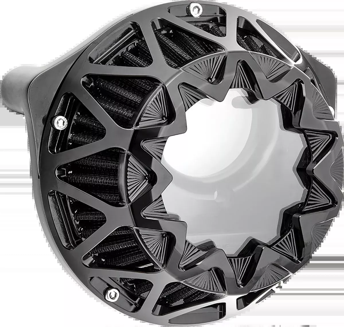 Arlen Ness Crossfire Black Air Cleaner Filter Kit 2017-2025 Harley Davidson M8