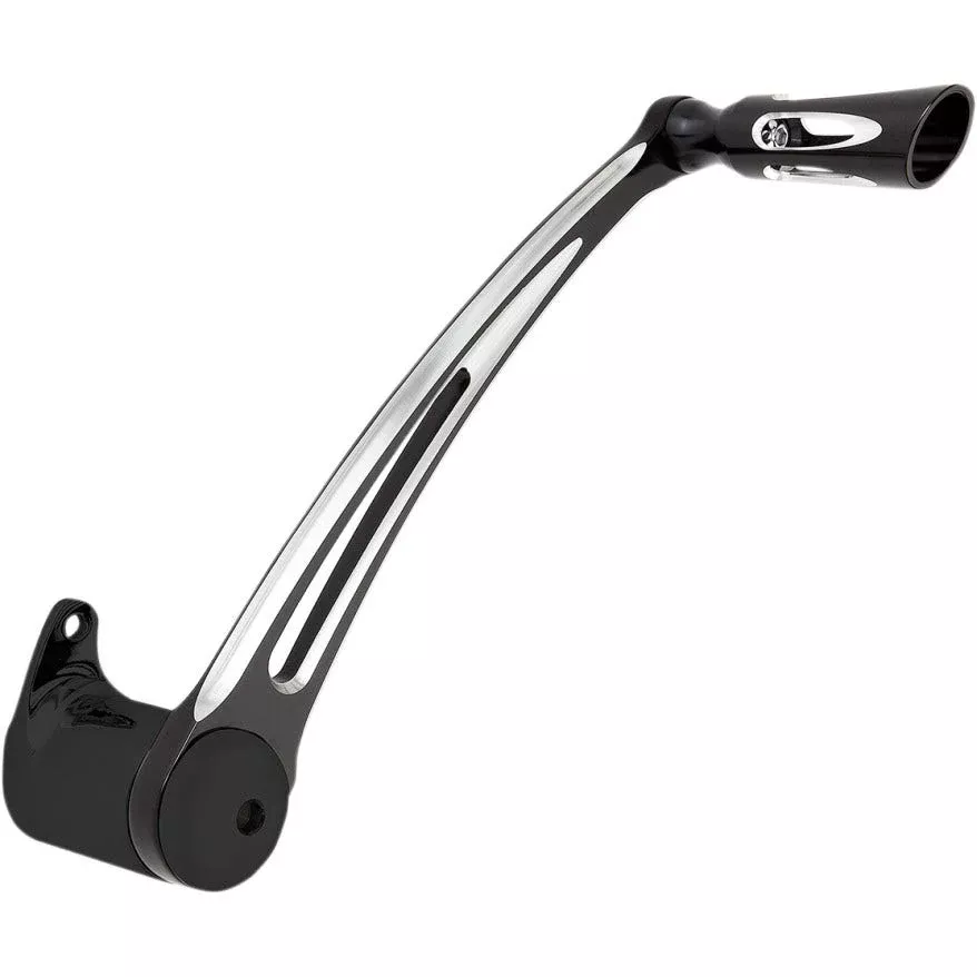 Arlen Ness Deep Cut Black Extended 1" Brake Lever Harley Touring '14-'22