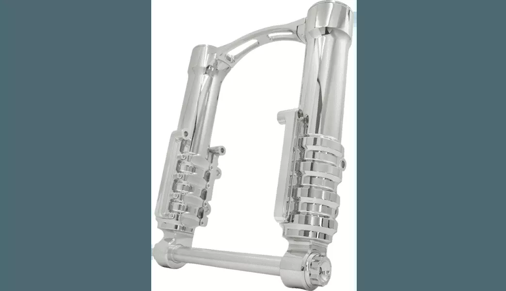Arlen Ness Method No Flex Fork Legs for '14-Up Harley Davidson Touring Models with Factory Brake Calipers - Chrome