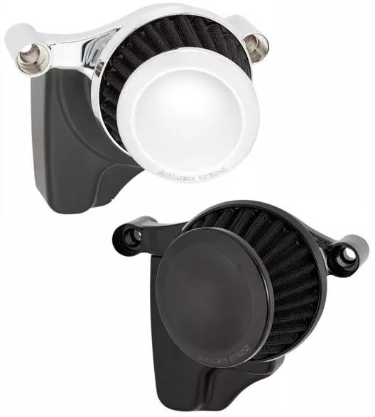 Arlen Ness Mini 22° Air Cleaner Kit for 17-23 Harley Davidson Touring and '18-23 Softail Models (Choose Chrome or Black) (Not for '23-'24 CVO Models or '24 FLHX/FLTR)
