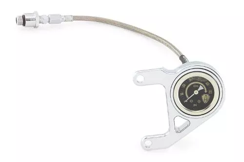 Arlen Ness Oil Pressure Gauge Kit – Radius – Chrome 15-658