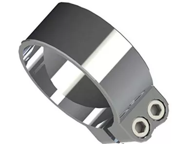 Arlen Ness Radius Exhaust Clamp Ch 2.625 05-943