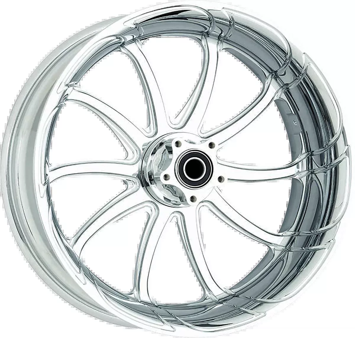 Arlen Ness Rim – Drift – Rolled Edge – Chrome – 18×5.5-71-562