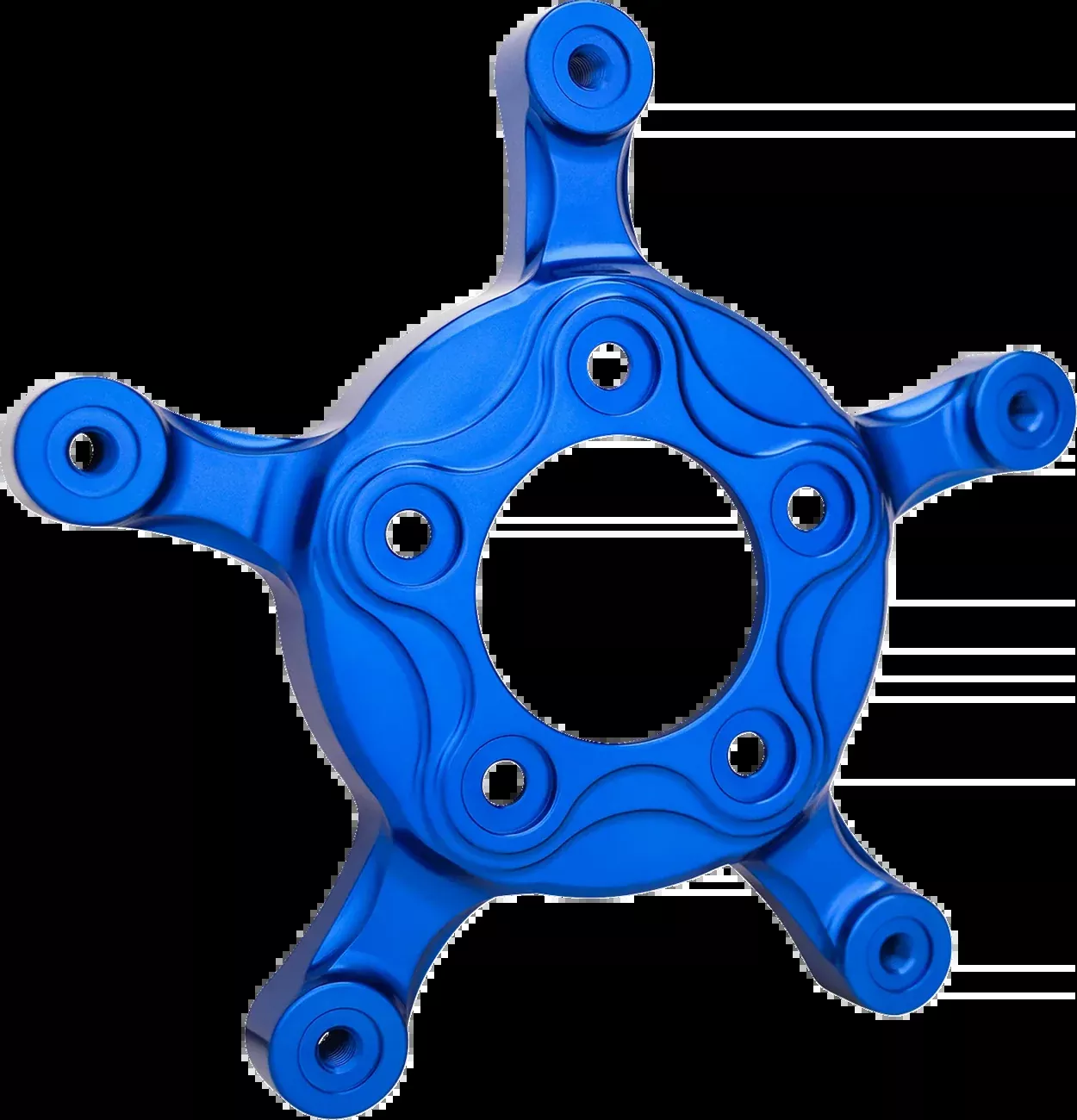 Arlen Ness Spider Rotor Adaptor – Blue-300-087