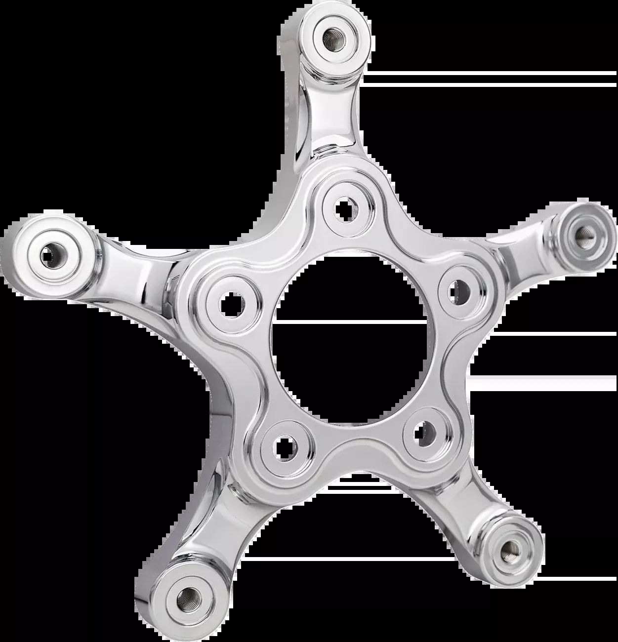 Arlen Ness Spider Rotor Adaptor – Chrome-300-083