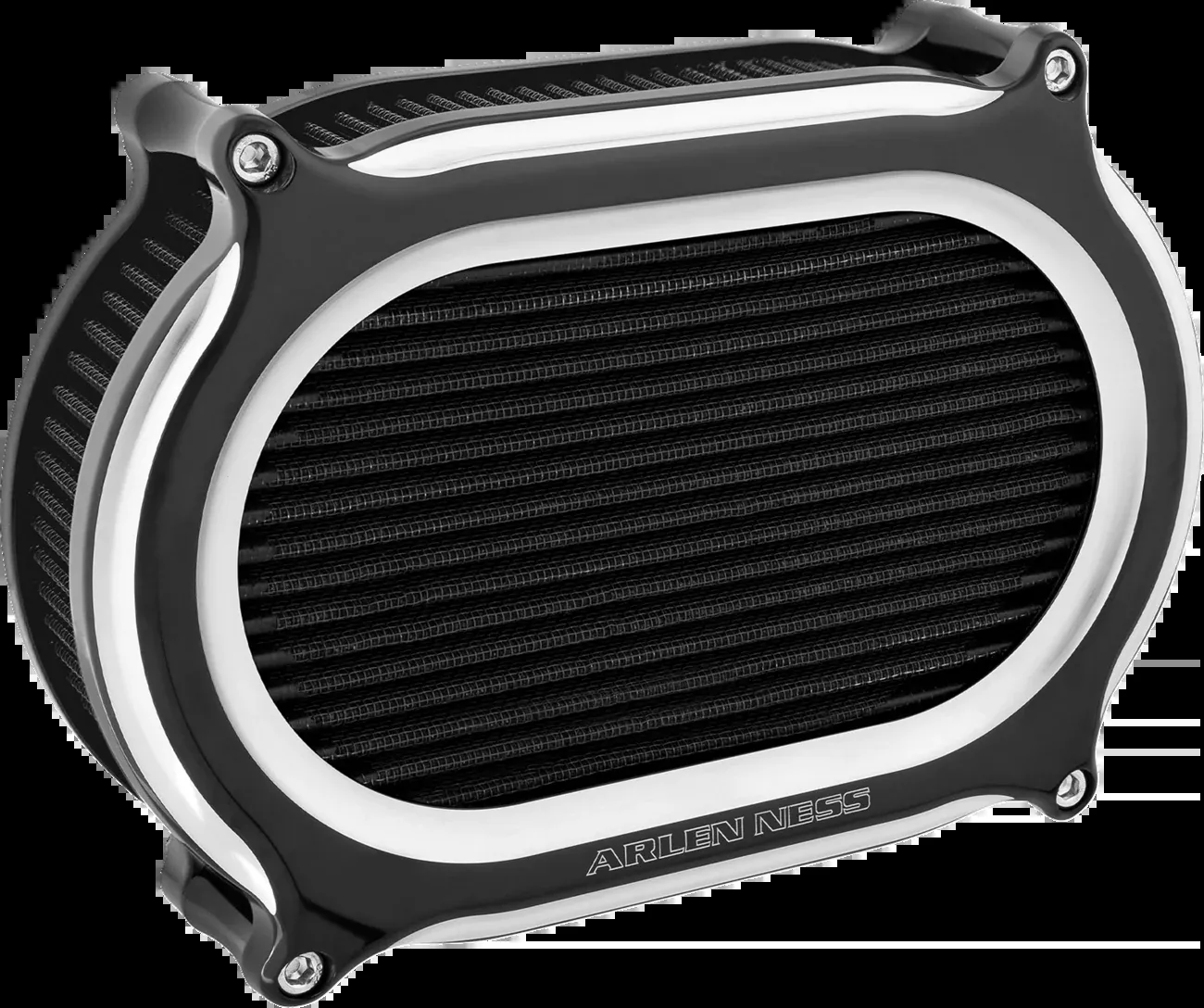 ARLEN NESS Stage 2 Oval Air Cleaner Kit - Black - 600-176