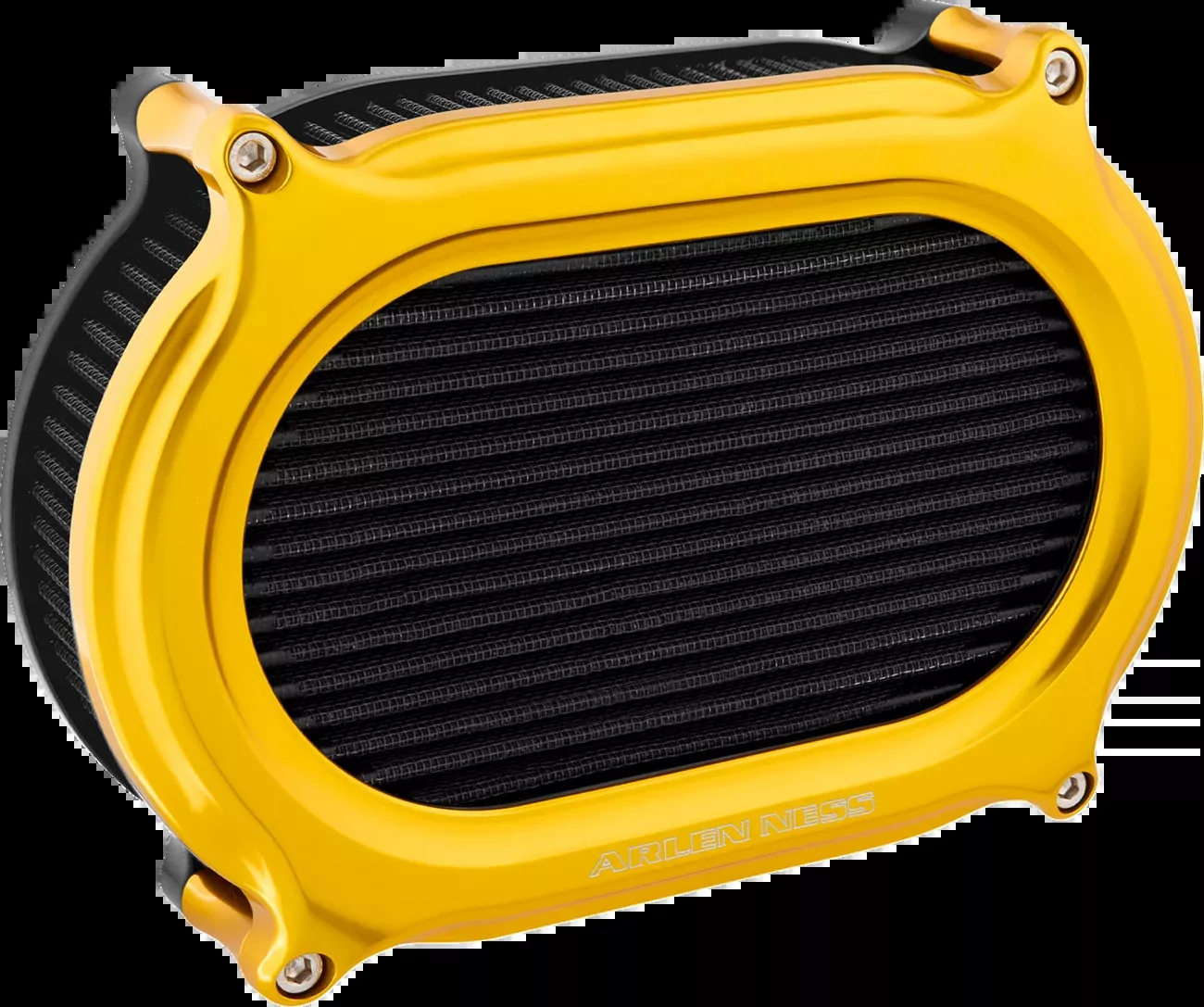 ARLEN NESS Stage 2 Oval Air Cleaner Kit - Gold - 600-172