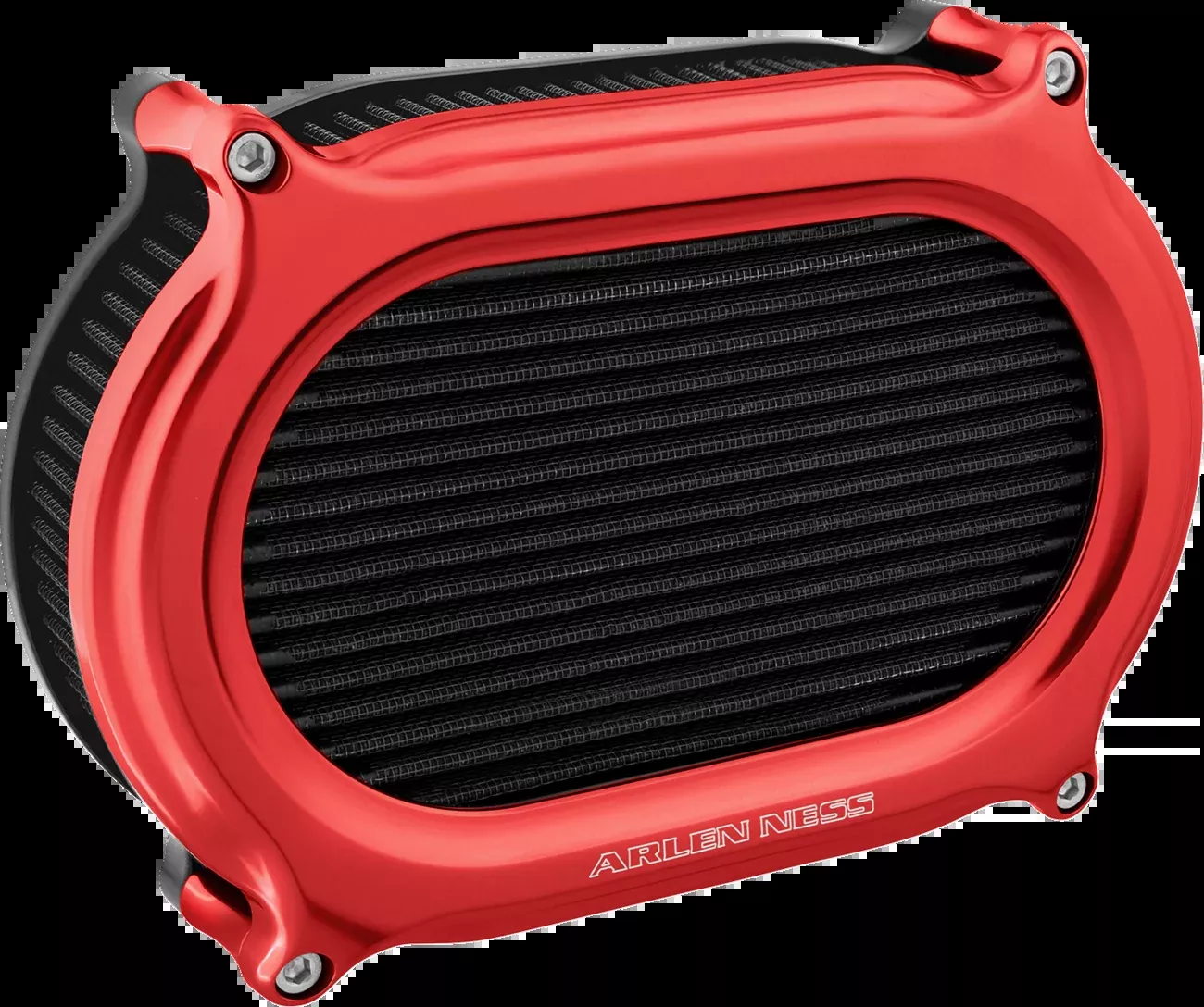 ARLEN NESS Stage 2 Oval Air Cleaner Kit - Red - 600-178