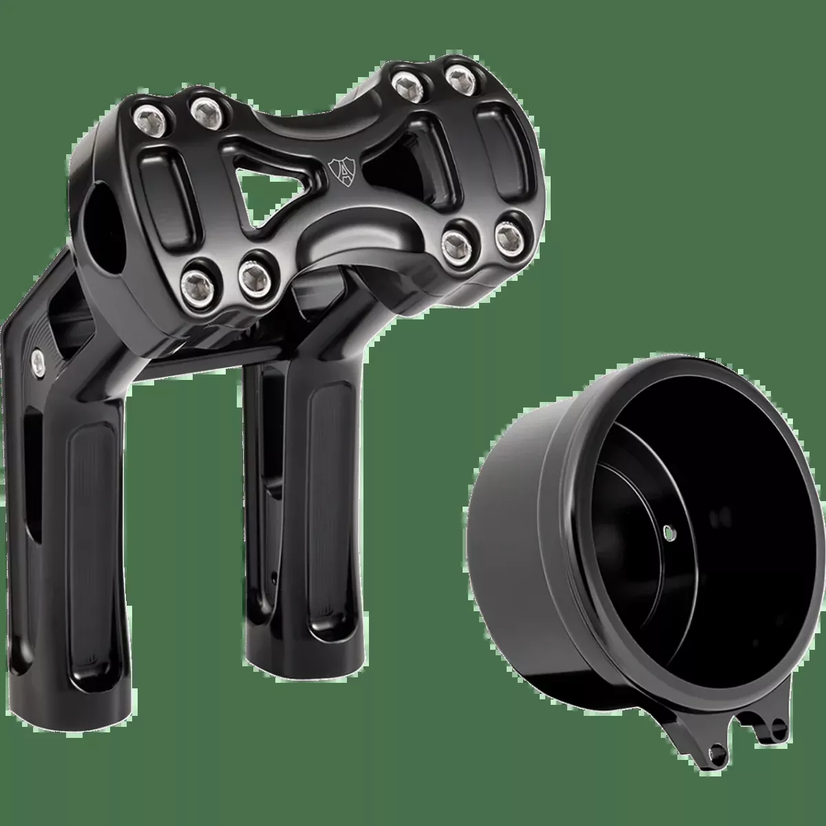 Arlen Ness Wayback Risers 4in Gauge Mount – FXLRS