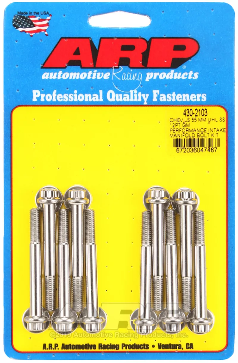 ARP Intake Manifold Bolt Kits