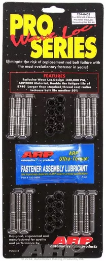 ARP SBF Rod Bolt Kit - Fits 289-302 w/5/16in 254-6402
