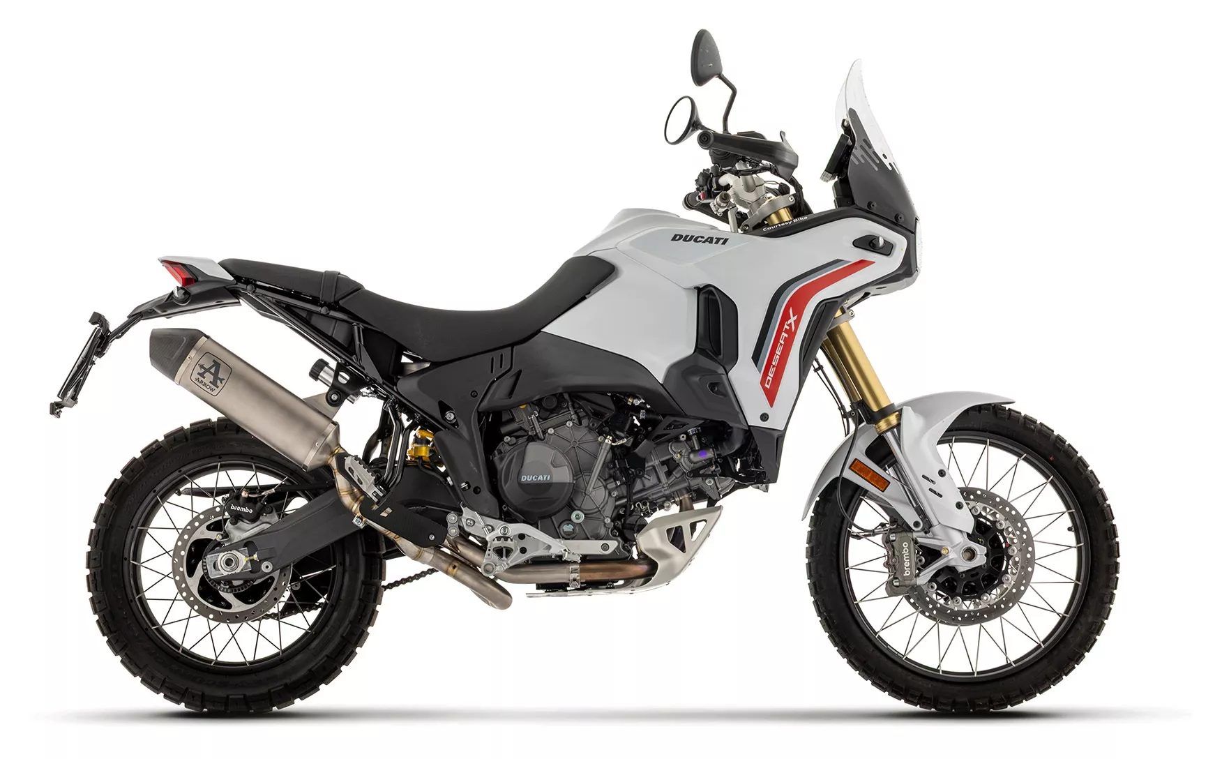 Arrow Indy Race Slip-On Exhaust Ducati DesertX V2 2026