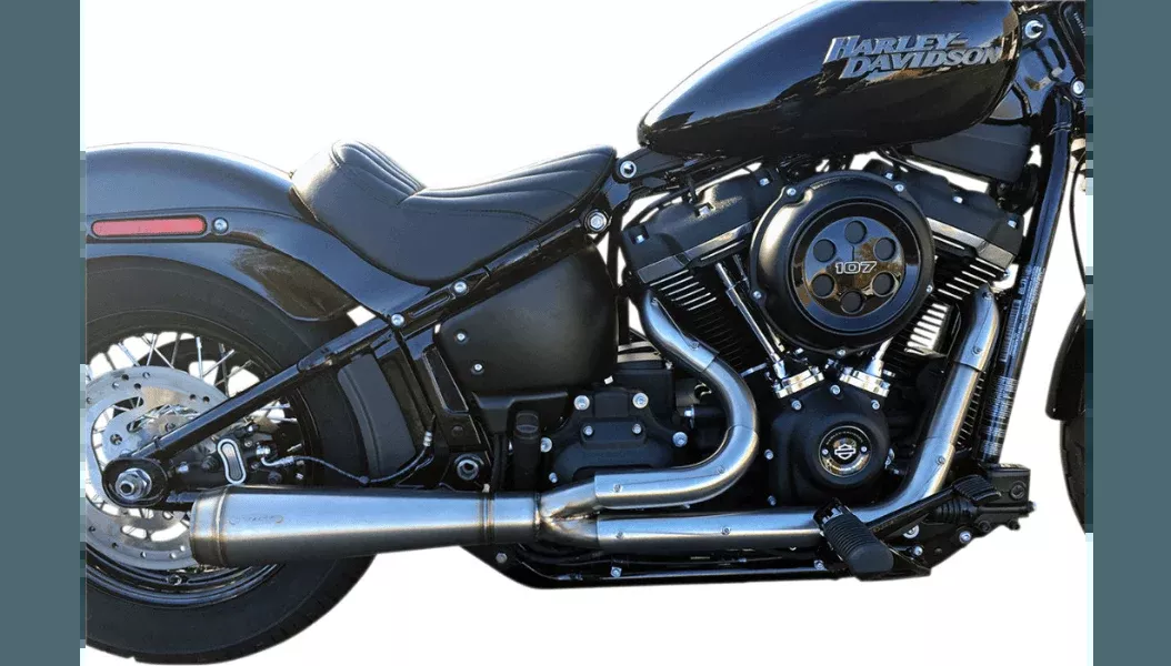 Assault 2:1 Exhaust / ’18-’23 M8 Softail without Bags