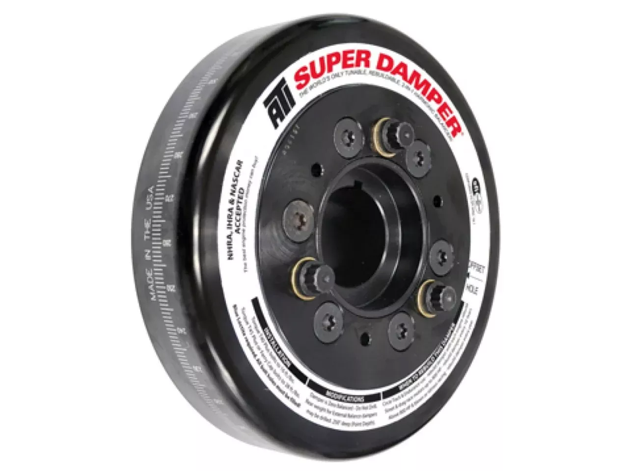 ATI Performance Products Damper – 7.5 – Al Lw – 6 Grv – Cadillac Ctsv Lsa