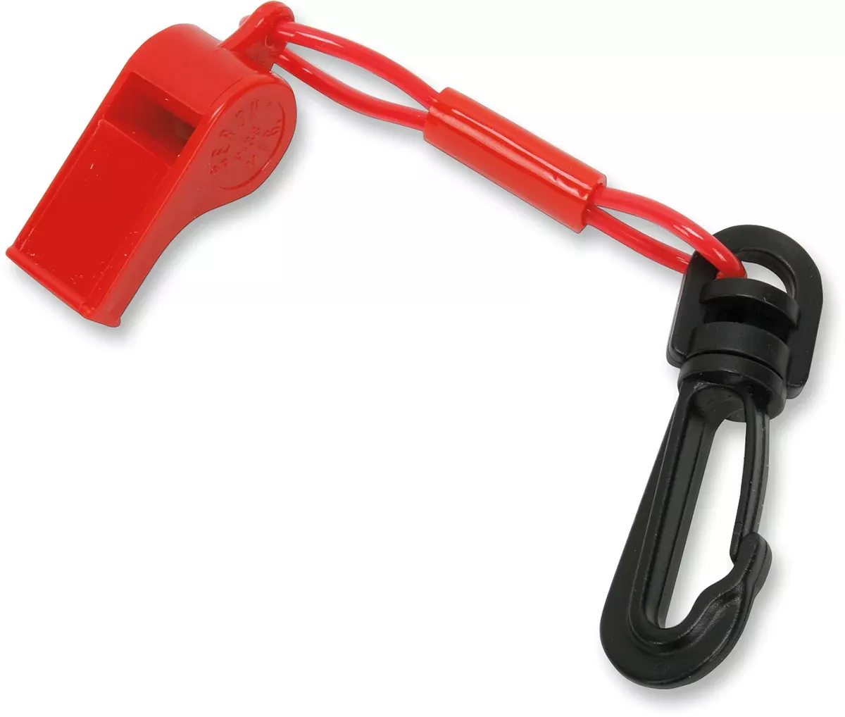 Atlantis Whistle With Clip – Red-A2701C