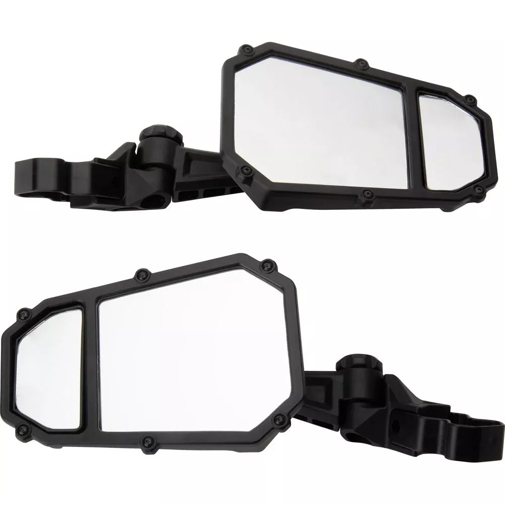 ATV-UTV TEK Elite Series Dual Breakaway UTV Mirror With Blindspot Set