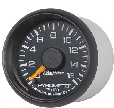 Auto Meter 8344 Chevy Factory Match Electric Pyrometer Gauge Kit 2.3125 in.
