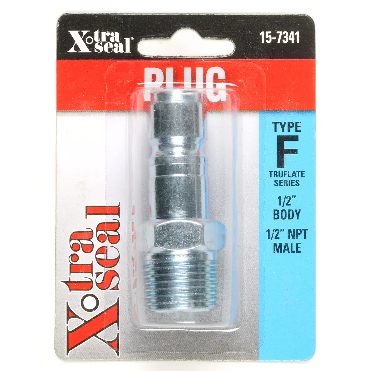 Auto. Type F Plug – 1/2″ Body, 1/2″ NPT M