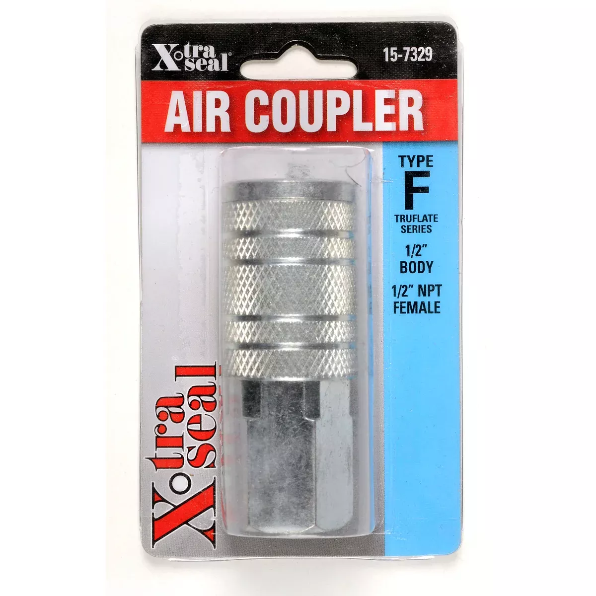 Auto. Type G Coupler – 1/2″ Body, 1/2″ NPT F