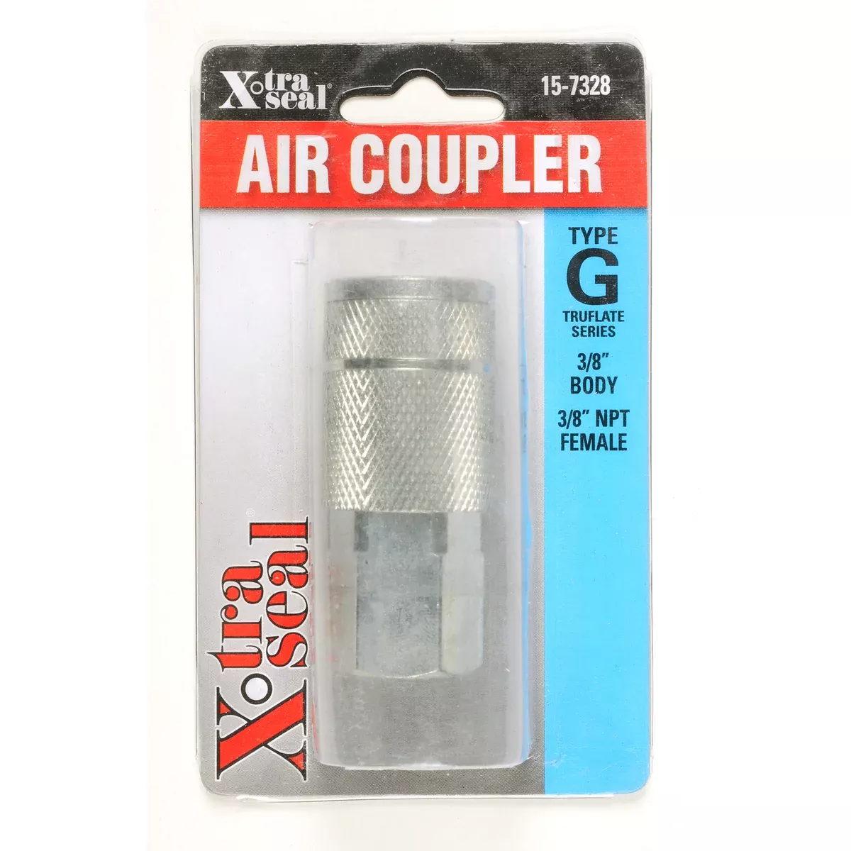 Auto. Type G Coupler – 3/8″ Body, 3/8″ NPT F