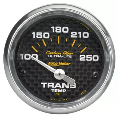 Autometer 2-1/16in C/F Trans. Temp. Gauge 100-250 4757