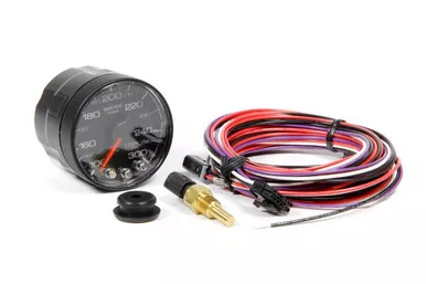 Autometer Spek-Pro 2-1/6 Water Temp Gauge w/Peak Memory P346328